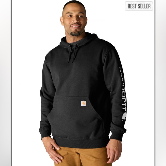 CARHARTT Original Fit Midweight Logo Sleeve Graphic Hoodie - Picture 4 of 8